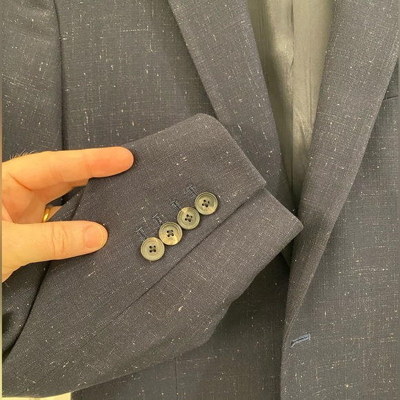 Reiss Blazer - Navy Blue / Speckled - Size 40R - Excellent Condition - Picture 5 of 10